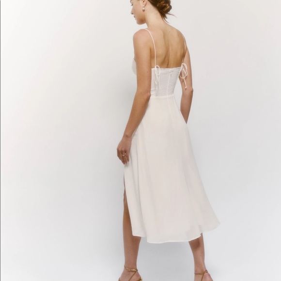 Reformation Juliette Dress NWOT in Ivory - Picture 3 of 7
